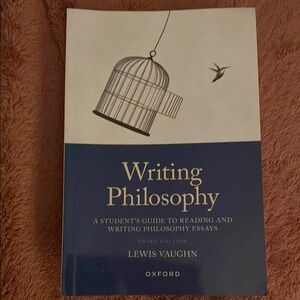 Oxford Writing Philosophy Guide - Blue and White